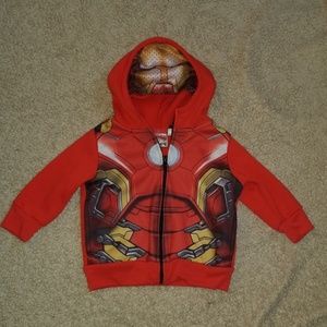 Avengers Zip Up Boys Sweater